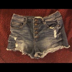 Charlotte russe “refuge” brand high waisted shorts